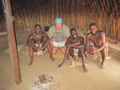 Cody at his home outside Prescott, AZ