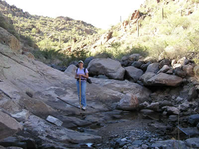 Cody at his home outside Prescott, AZ